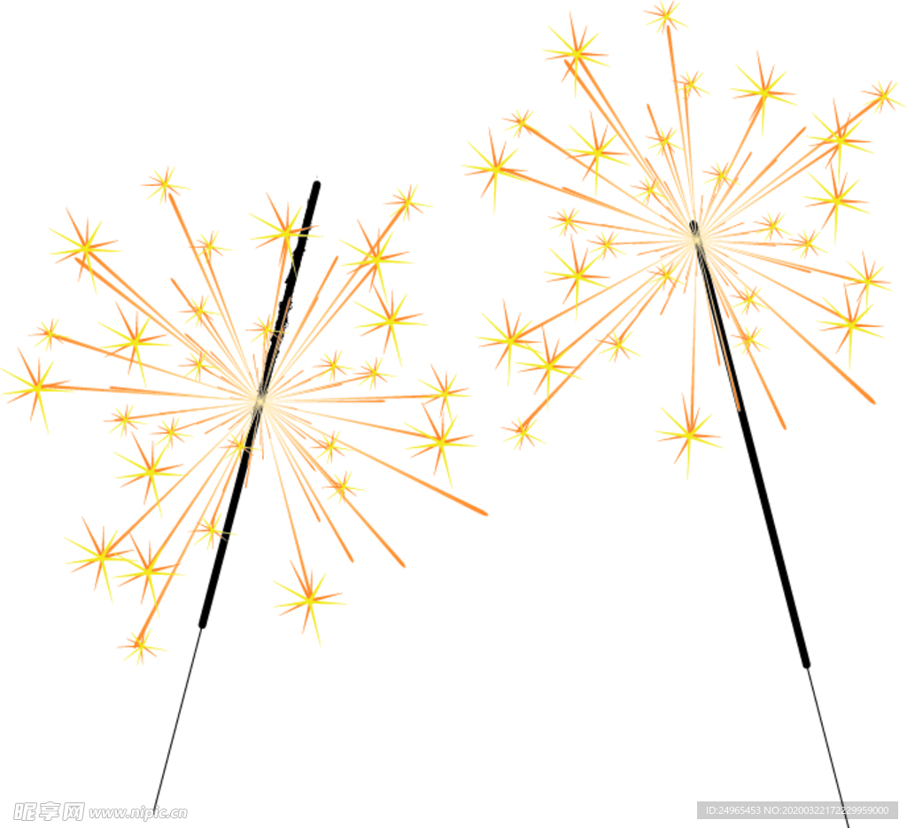 矢量烟花爆竹