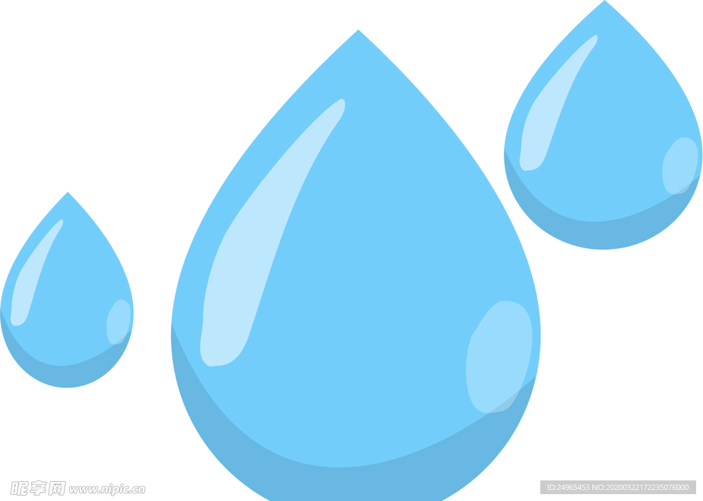矢量水滴