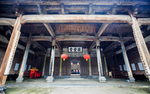 西递古村祠堂