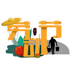 劳动节字体