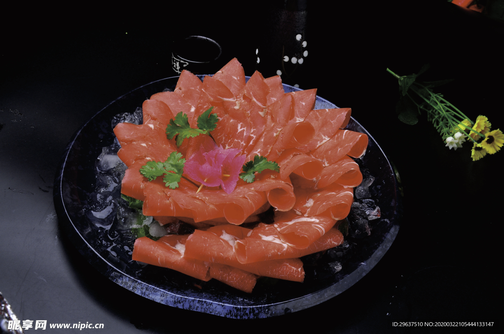 雪花牛肉