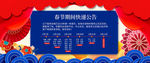 春节放假通知海报