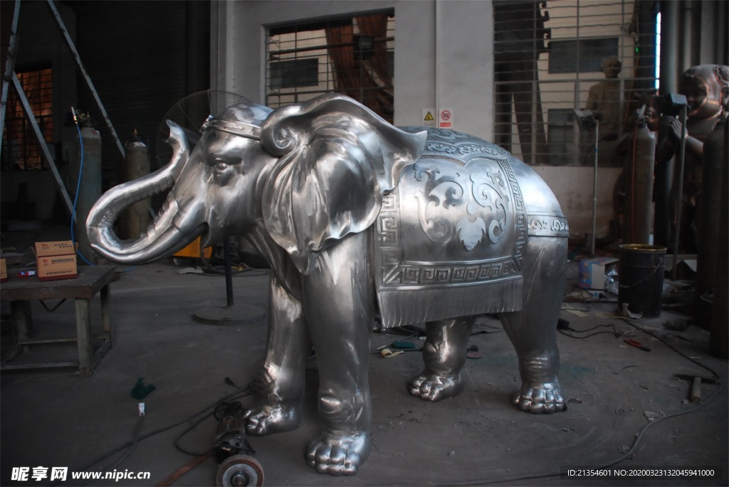 大象雕塑 动物雕塑 铸铜雕塑