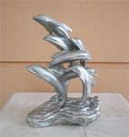 海豚雕塑