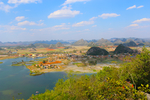 普者黑山水田园风光