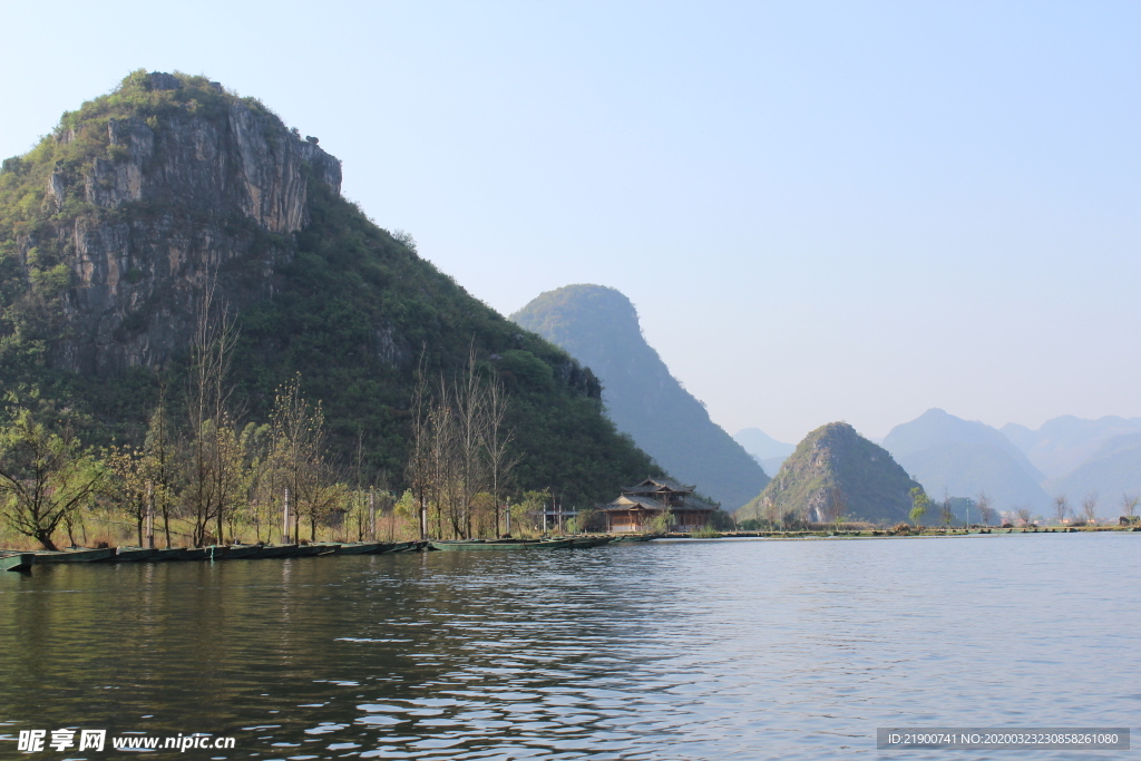 普者黑山水风光