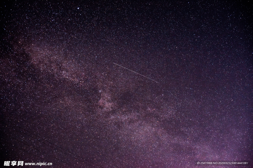 星空宇宙星球极光夜晚图片