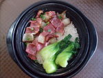 腊肉煲仔饭
