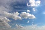 蓝天白云 摄影图  自然景象