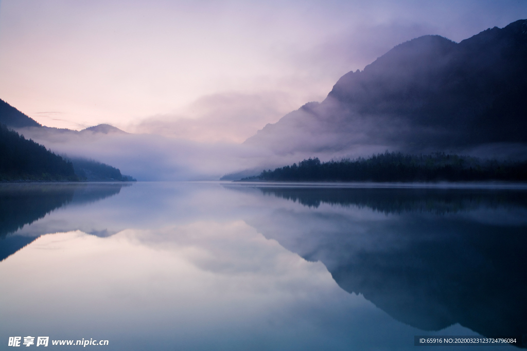 湖景