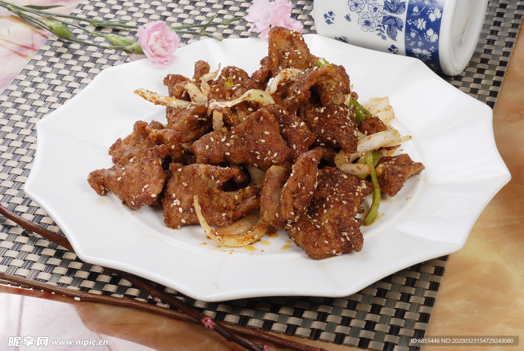食堂香炸肉