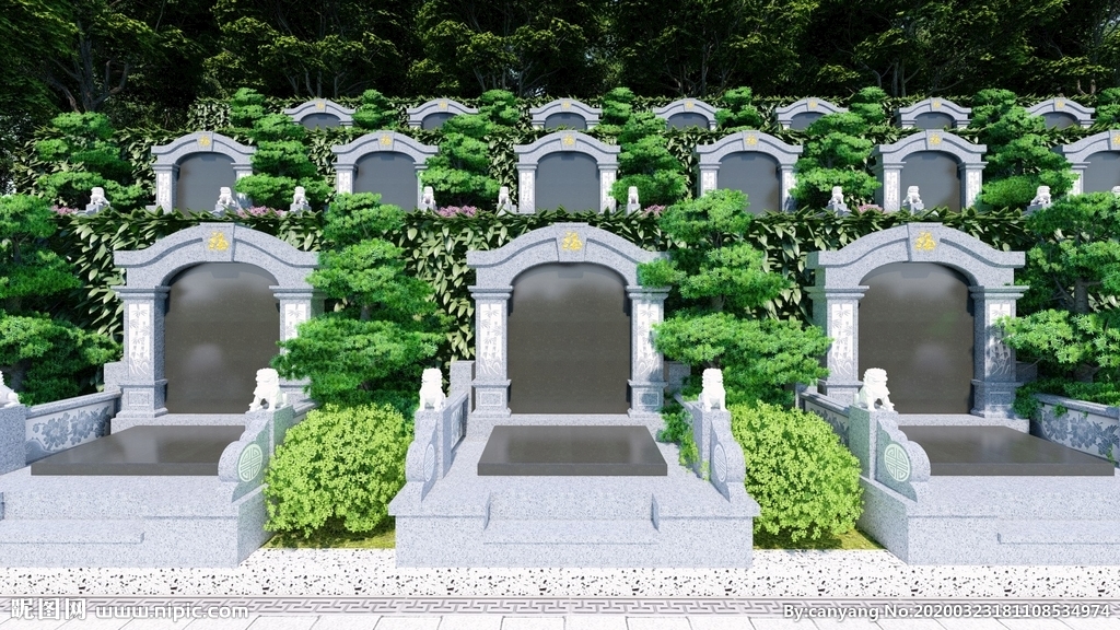 墓区 公墓 陵园设计