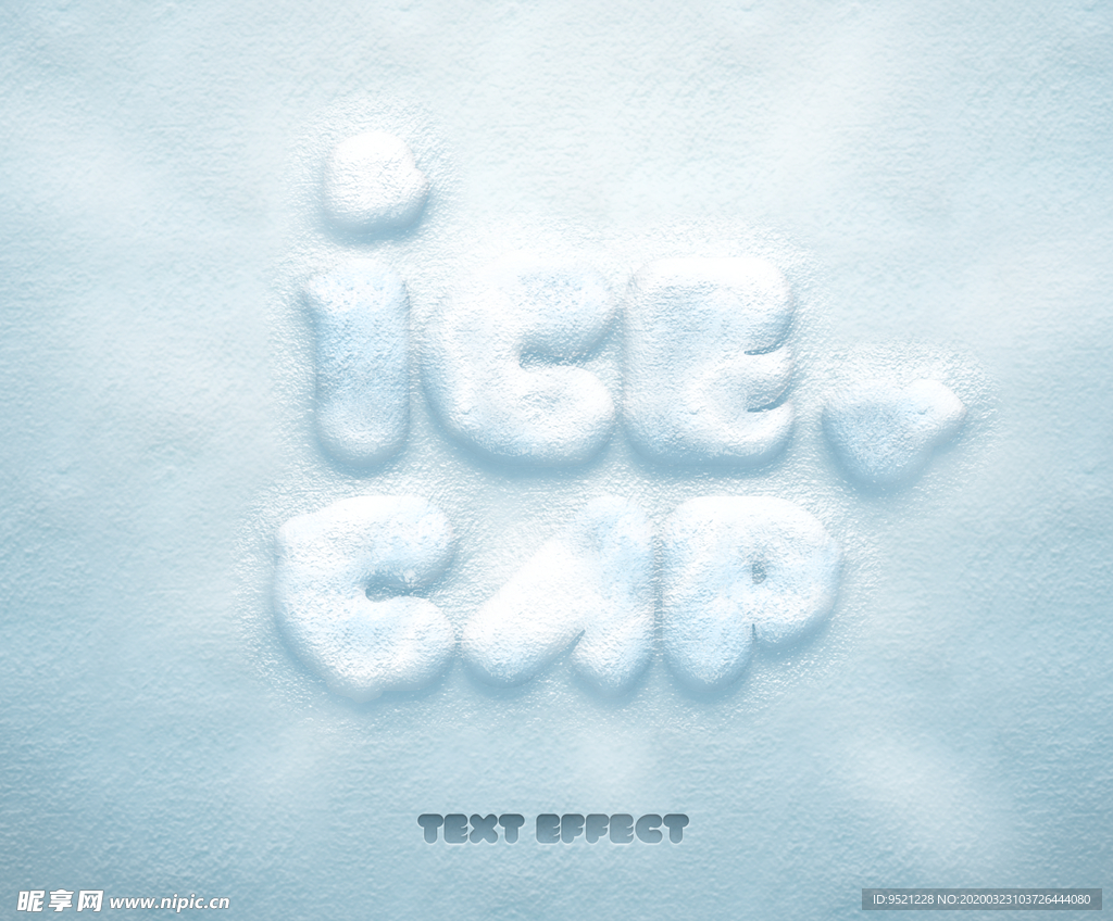 雪字特效