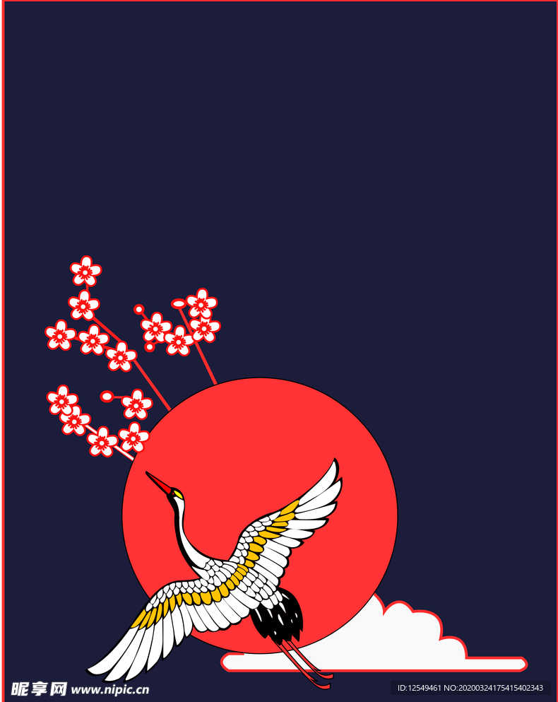 仙鹤素材