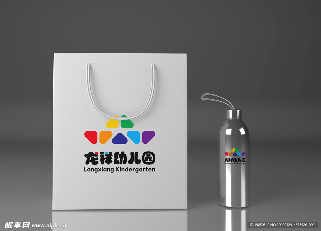 手提袋样机贴图