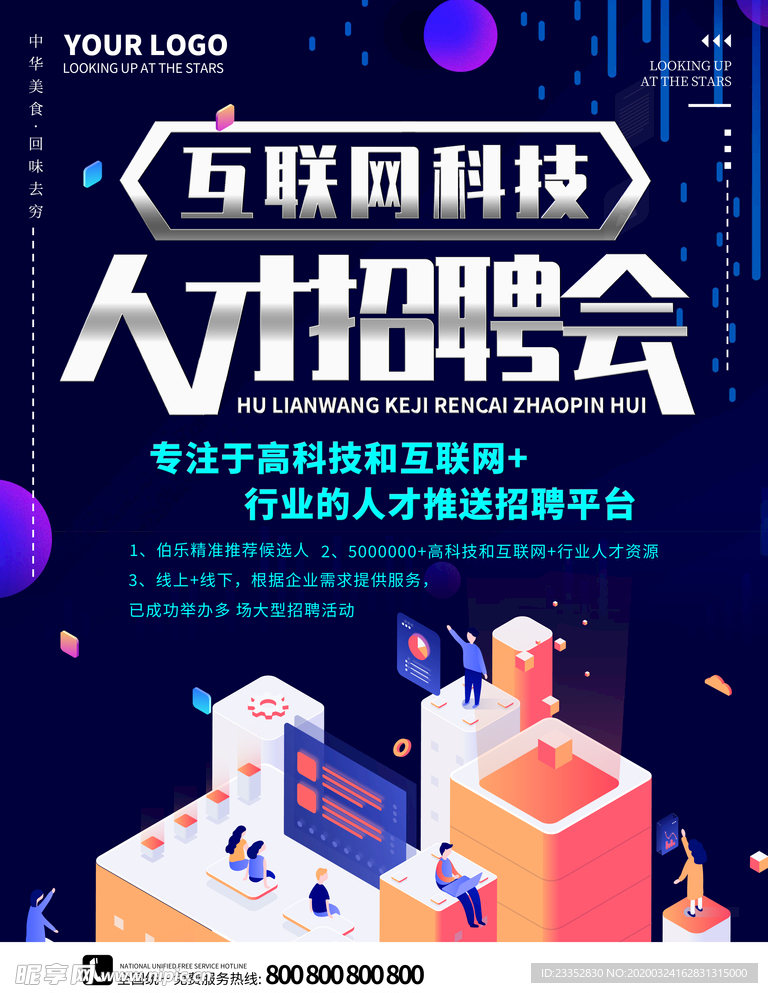 人才招聘海报