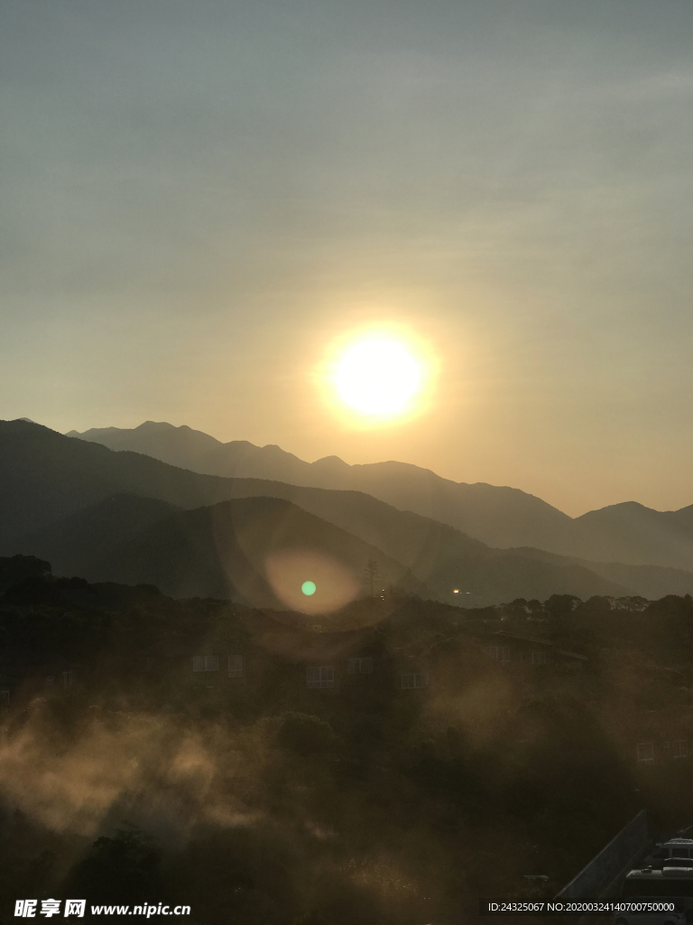 日落