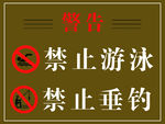 禁止游泳
