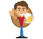 啤酒男子
