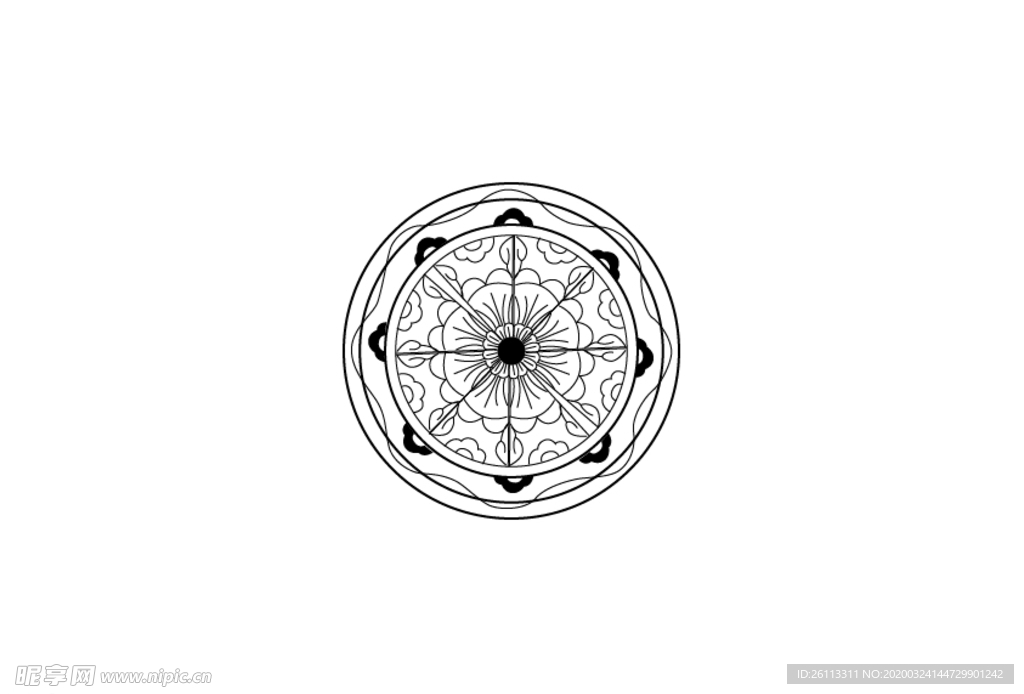 中国古典花纹