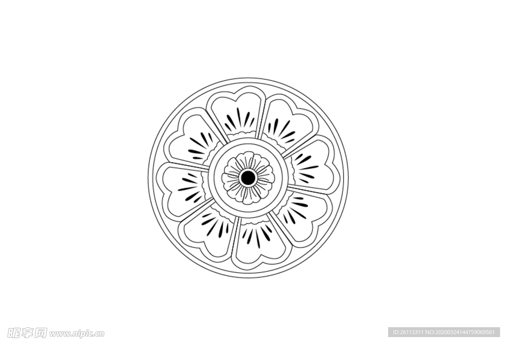 中国古典花纹