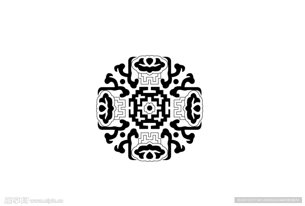中国古典花纹
