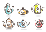 卡通茶壶