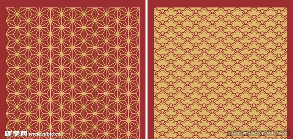 中国风底纹