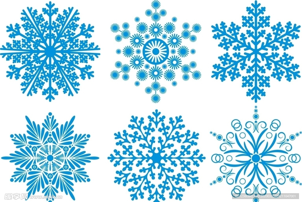矢量雪花