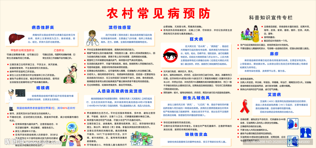 农村常见病预防