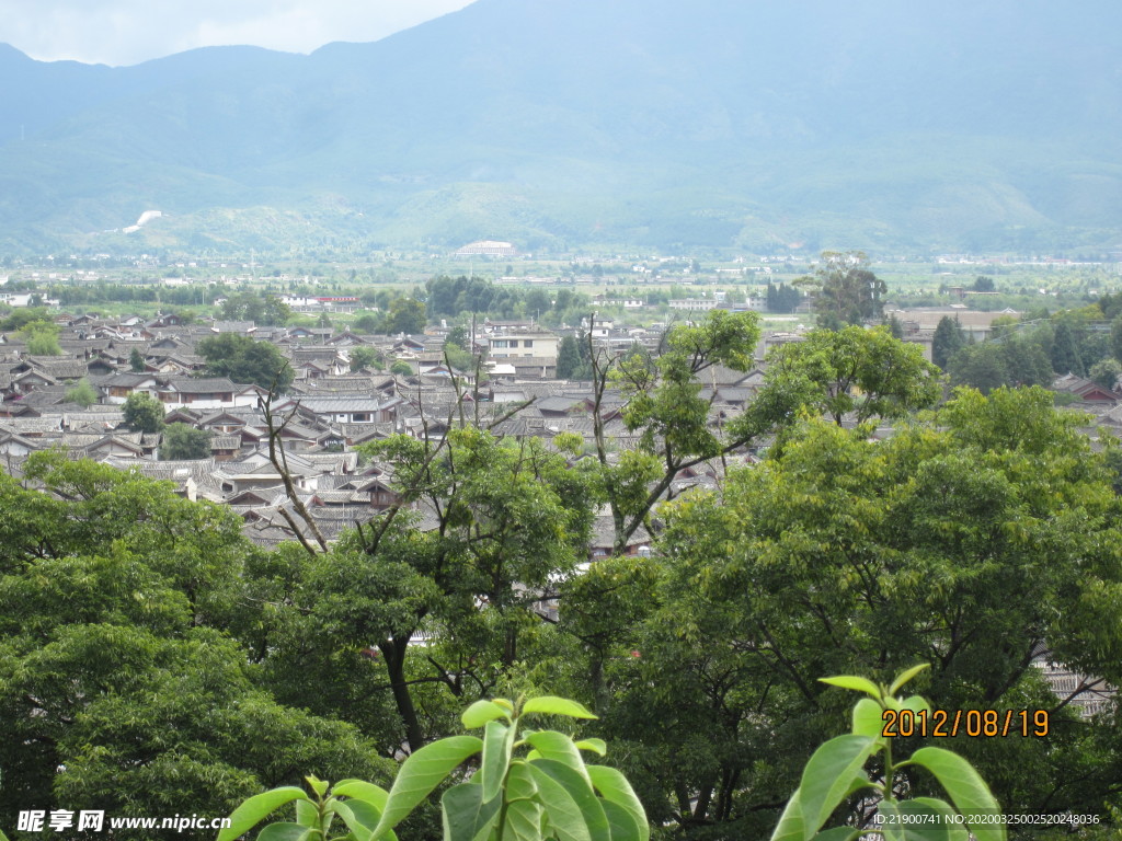 丽江古城全景