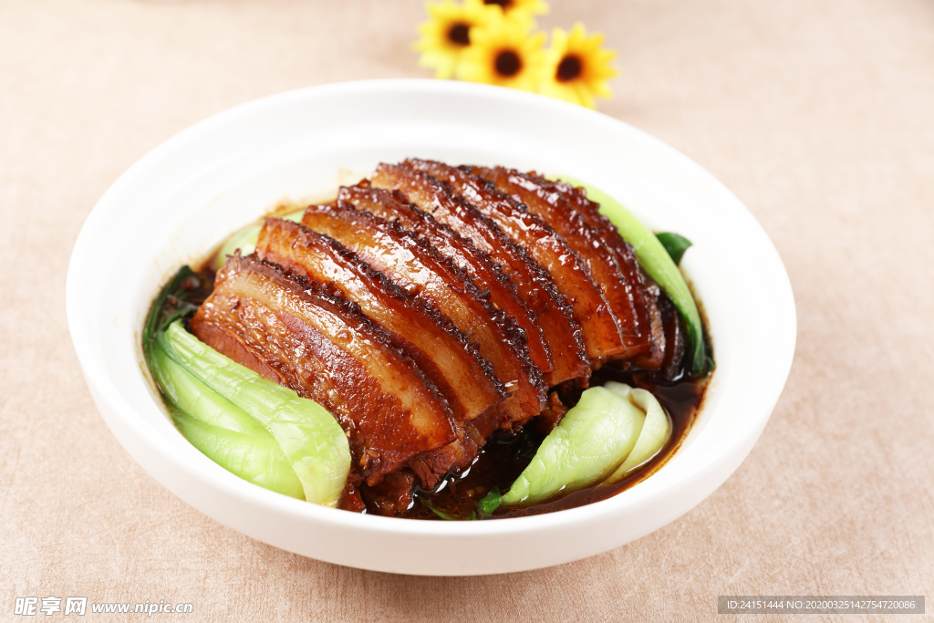 梅菜扣肉美食