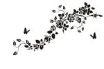 硅藻泥刻花 花纹 线条 矢量