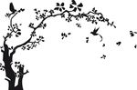 硅藻泥刻花 花纹 线条 矢量