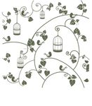 硅藻泥刻花  线条 花纹