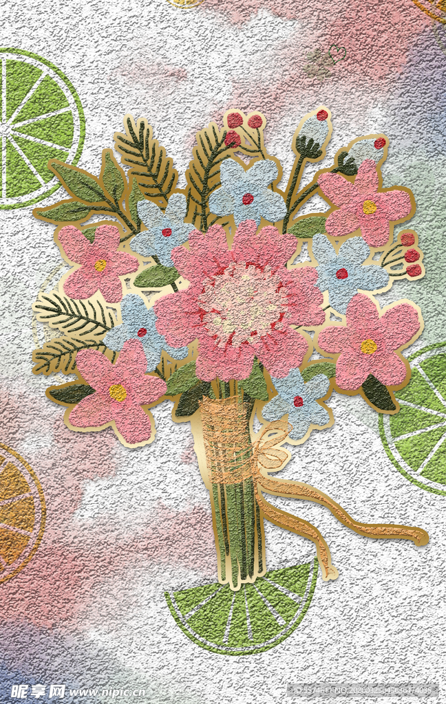 干花装饰画