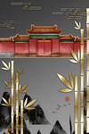 北欧背景墙装饰画