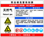 天然气职业危害告知卡