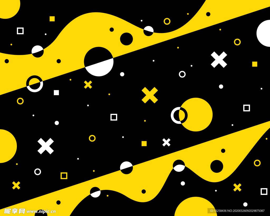 彩色几何渐变抽象背景