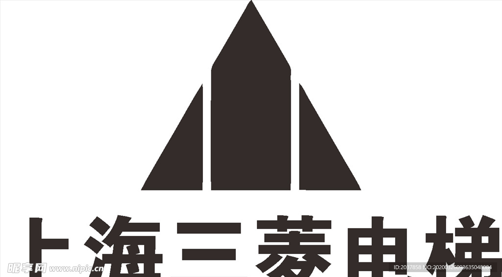 上海三菱电梯 LOGO 工程