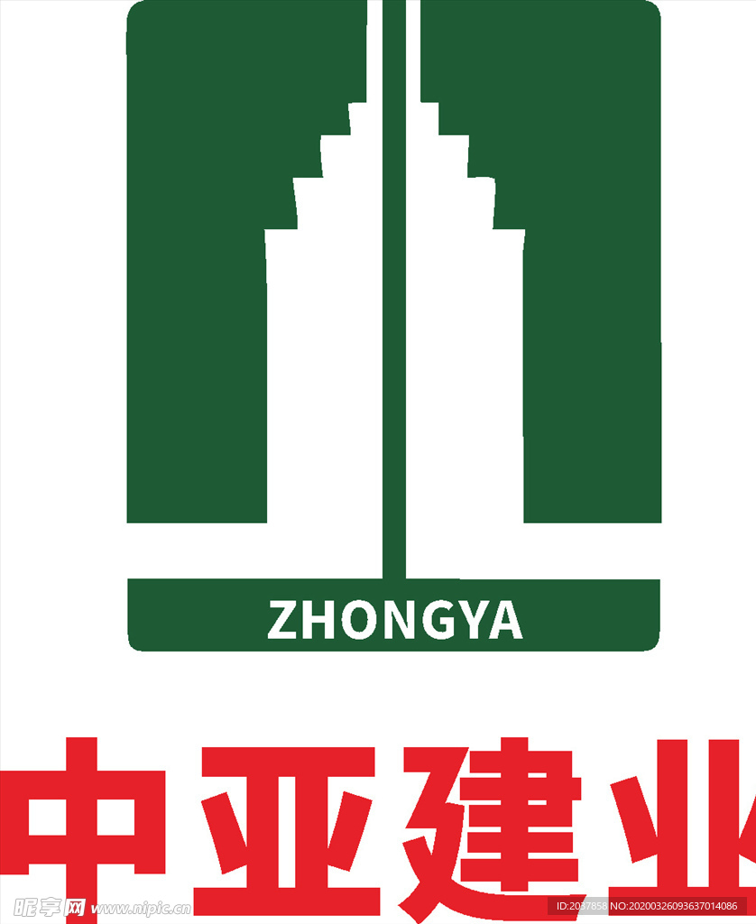中亚建业 LOGO 工程 高标