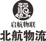 北航物流 启航物联 LOGO
