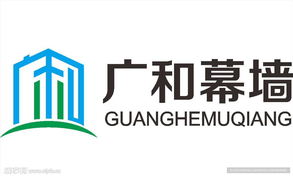 广和幕墙  LOGO 工程 高