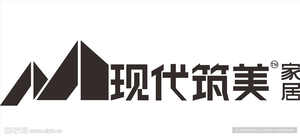 现代筑美 建筑 LOGO 工程