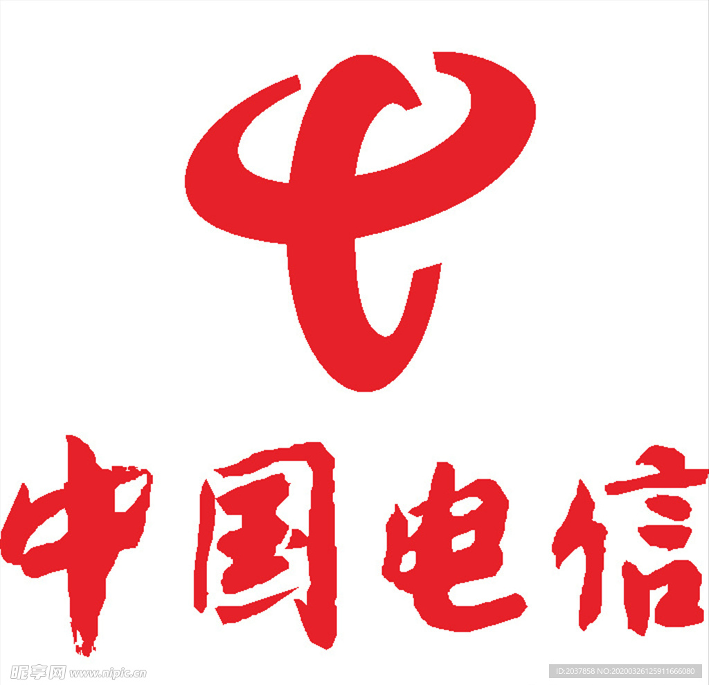 中国电信 建筑 LOGO 工程