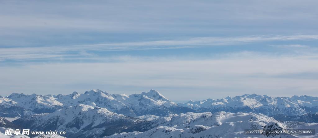 南极雪山