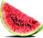 创意西瓜插图