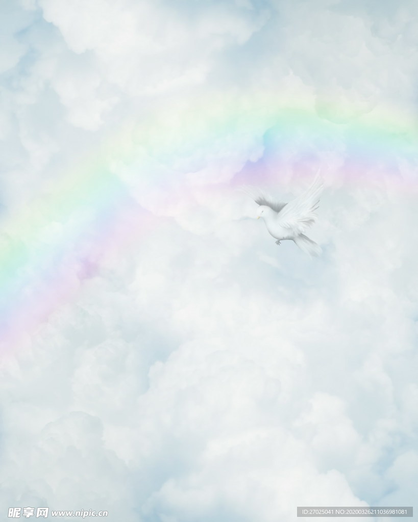 彩虹天空