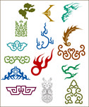 传统图案 古典花纹 中国风图案