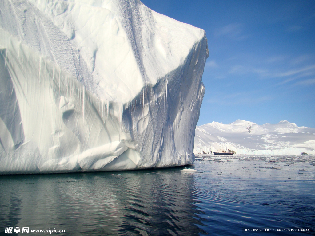 南极洲 冰山一角